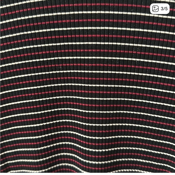 Reformation - Long Sleeve Striped Turtleneck - Picture 4 of 5